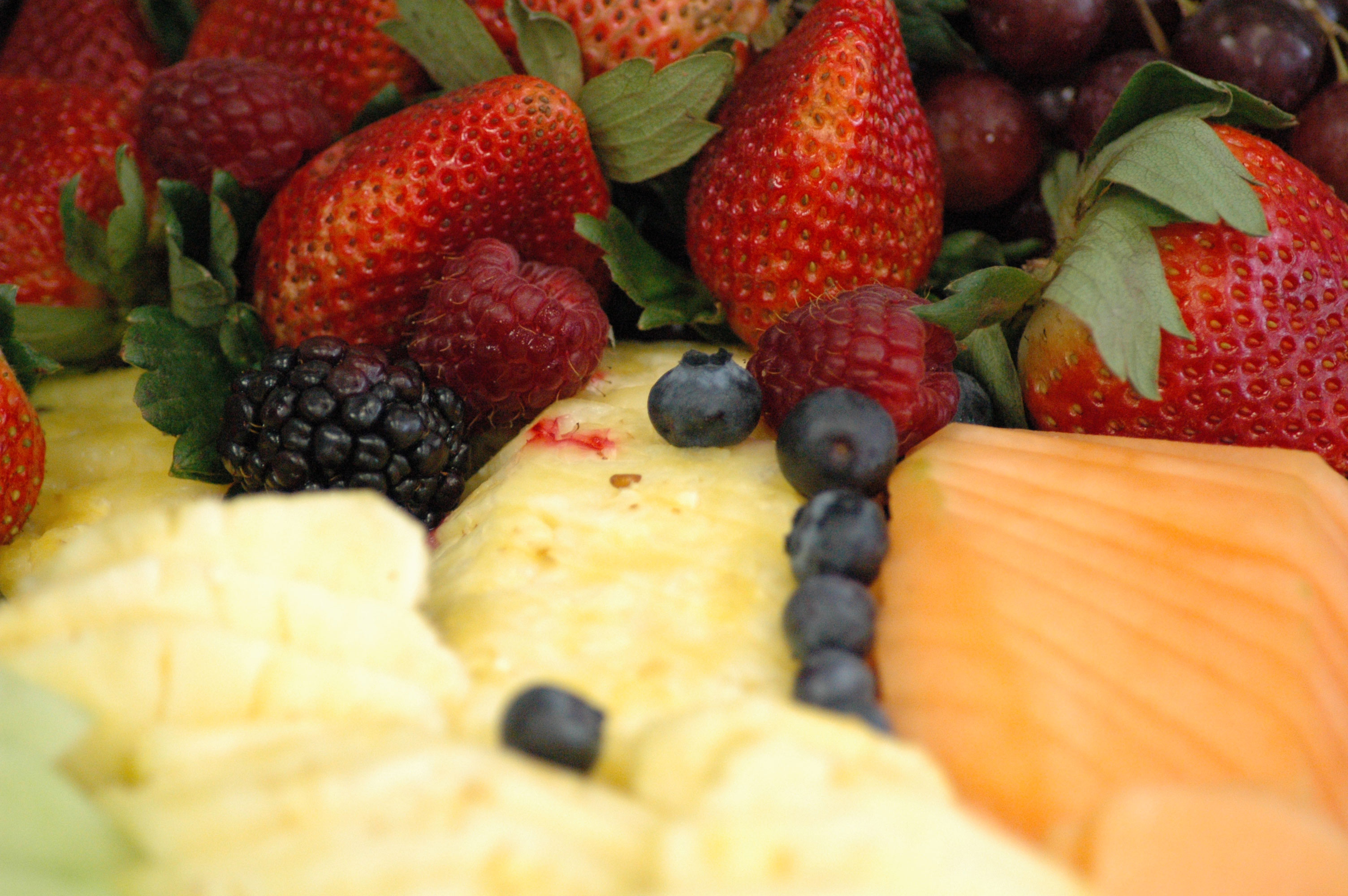 Selection of fresh fruits