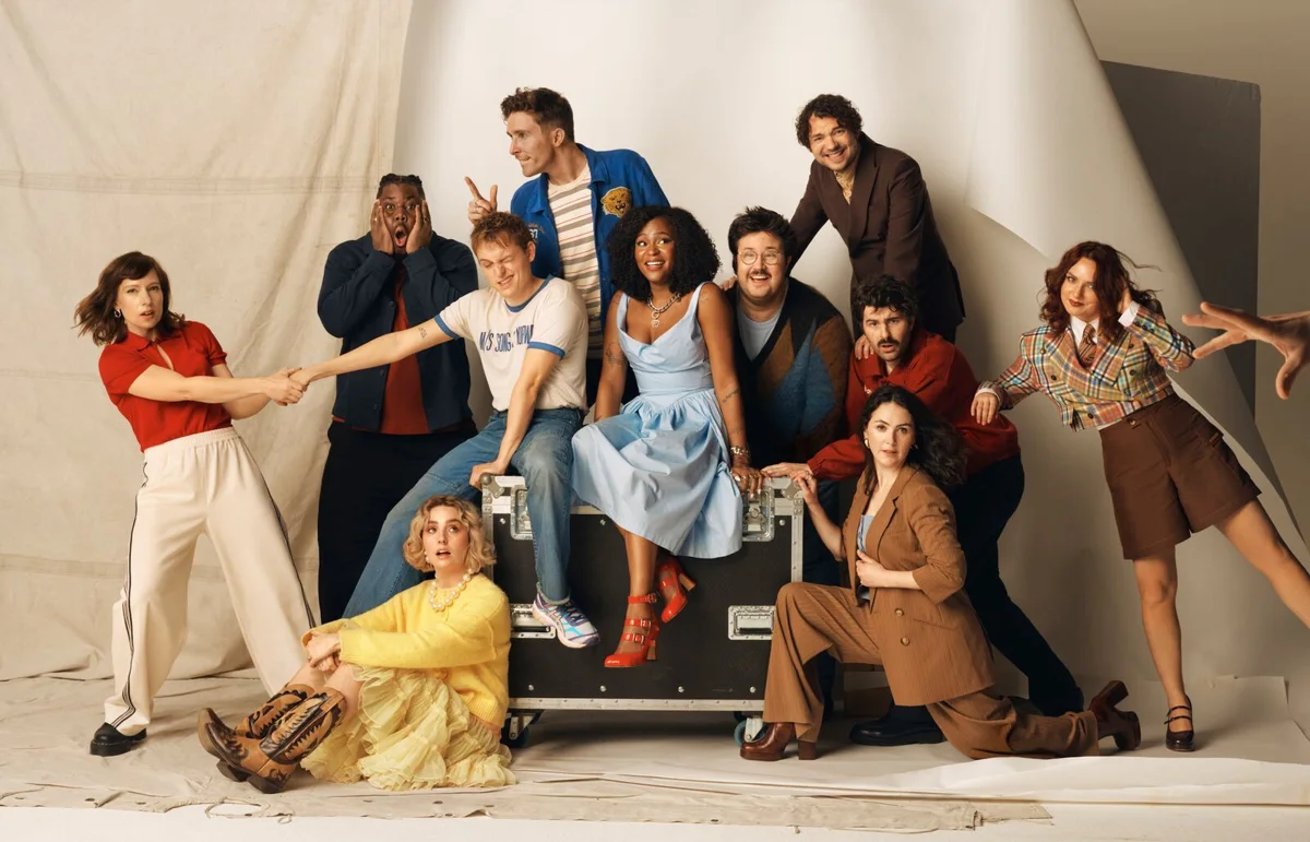 Saturday Night Live UK cast publicity photograph for the Series 2 launch