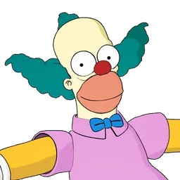 Krusty the Clown cover art