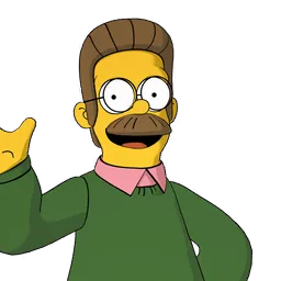 Ned Flanders cover art