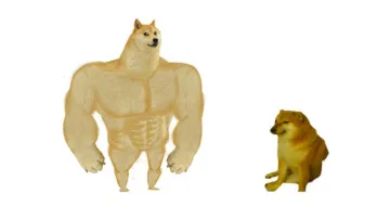 Buff Doge vs Cheems cover art