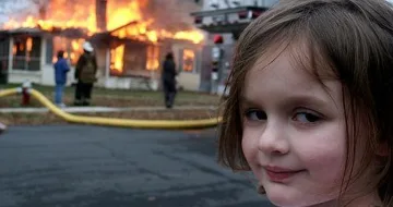 Disaster Girl cover art