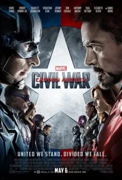 Captain America: Civil War cover art