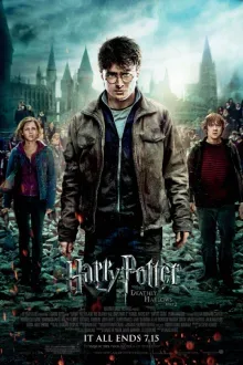Harry Potter and the Deathly Hallows: Part 2 cover art