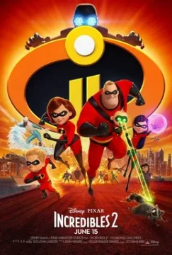 Incredibles 2 cover art