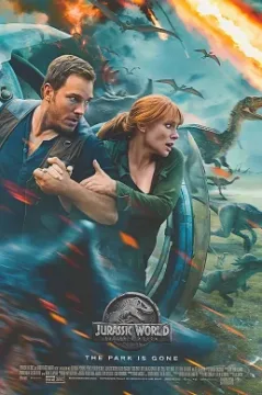 Jurassic World: Fallen Kingdom cover art