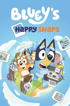 Bluey's Happy Snaps cover art