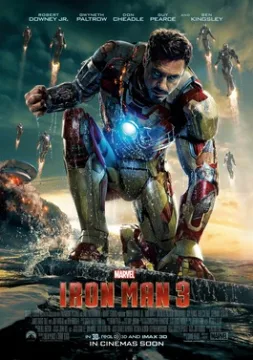 Iron Man 3 cover art