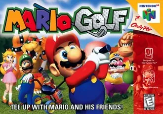 Mario Golf cover art