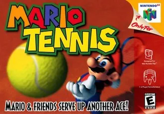 Mario Tennis cover art