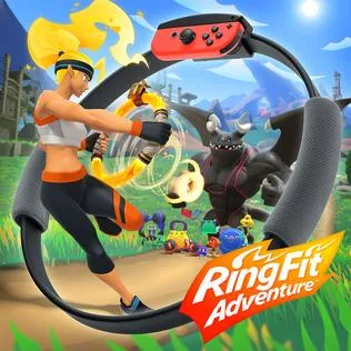 Ring Fit Adventure cover art
