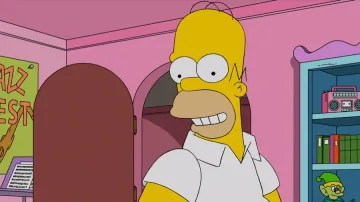 Homer Simpson cover art