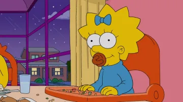 Maggie Simpson cover art