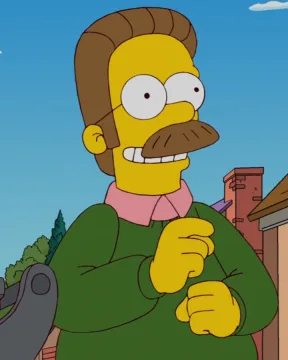 Ned Flanders cover art