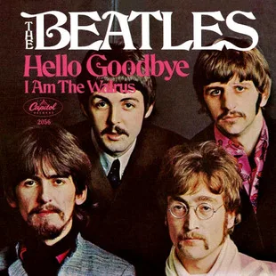 Hello, Goodbye - The Beatles cover art