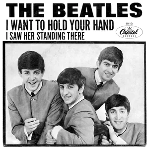 I Want to Hold Your Hand - The Beatles cover art