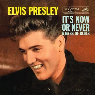 It's Now or Never - Elvis Presley cover art