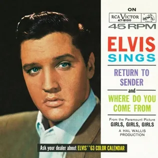 Return to Sender - Elvis Presley cover art