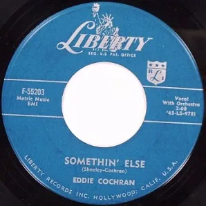 Somethin' Else - Eddie Cochran cover art
