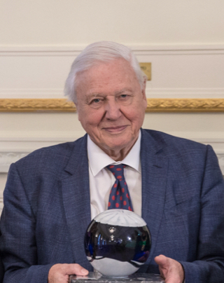 Portrait of David Attenborough
