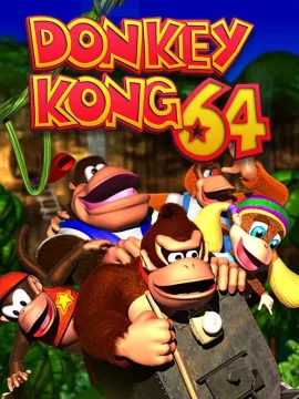 Donkey Kong 64 cover art